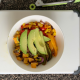 sheet pan burrito bowl
