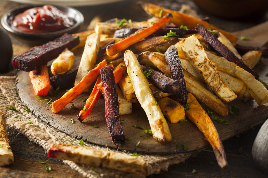 make vegetables taste good by making them into veggie fries
